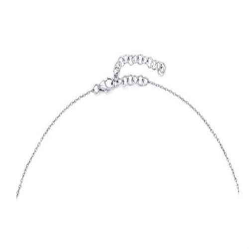 REAL EMERALD GEMSTONE STYLISH NECKLACE IN 925 SILVER